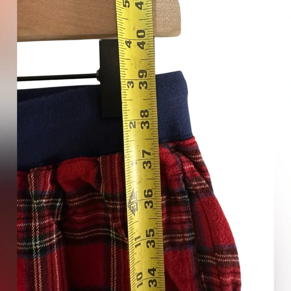 L.L. Bean‎ Men’s Plaid Flannel Pajama Pants Red Blue M Regular